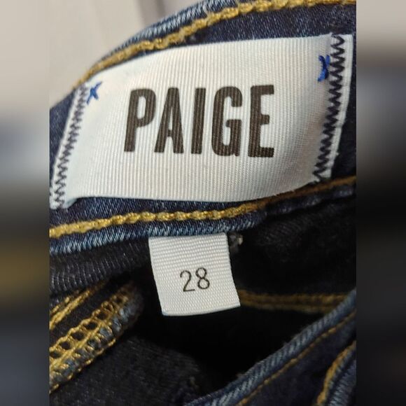 PAIGE Verdugo Ankle Jeans Sz 28 Nottingham Blue - Picture 6 of 10